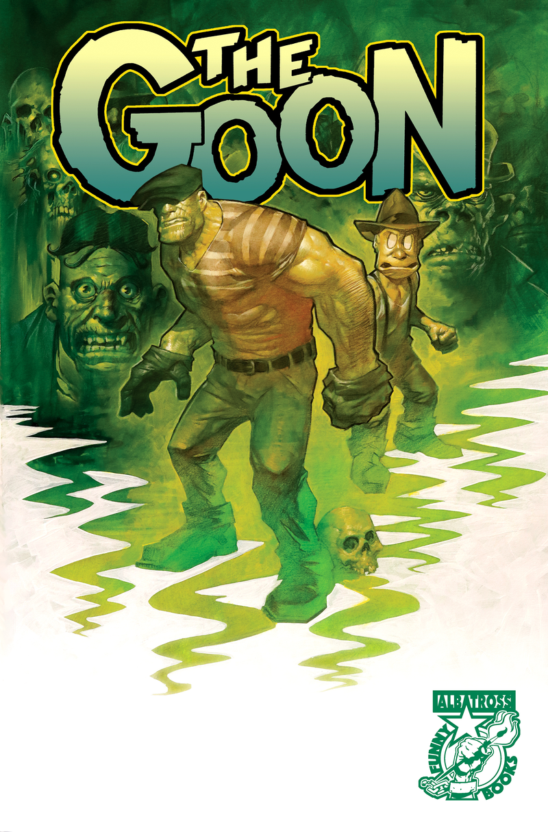 The primary cover for The Goon #1.